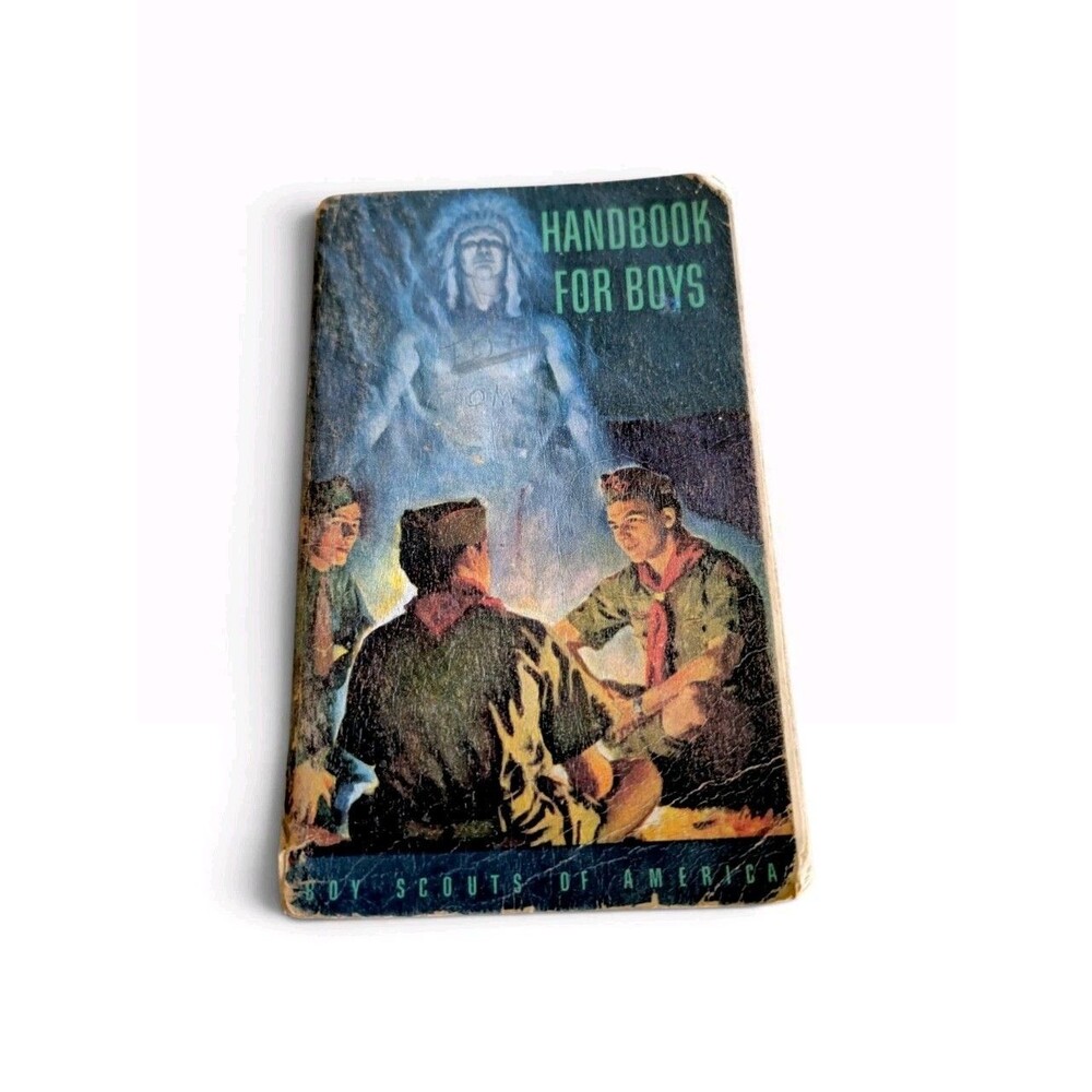 Vintage 1948 Boy Scouts Handbook For Boys BSA Pocket Field Manual Book 5th Ed